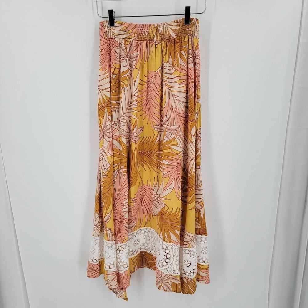 NWOT Tropical Print Tahari Maxi Skirt